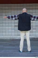 Whole Body Man T poses White Casual Average Standing Street photo references